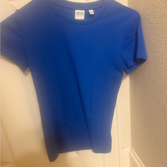 Aritzia Tops - aritzia navy homestretch tee